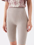 LC Waikiki Women's Straight Elastic Waist Seamless Shorts Tights